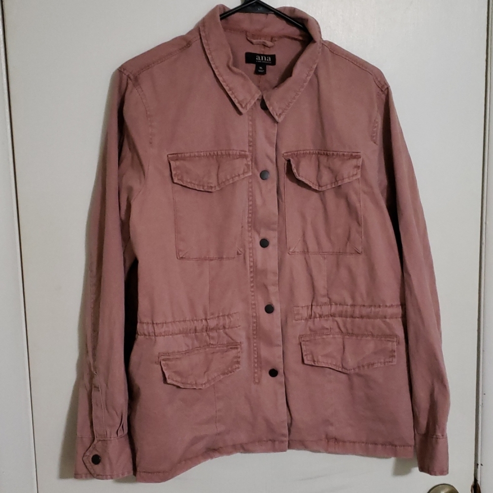 🚫SOLD🚫 A.n.a Blush Cargo Jacket